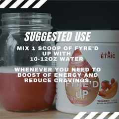 Sweat Ethic FYRE’D UP shaker ready for on-the-go energy