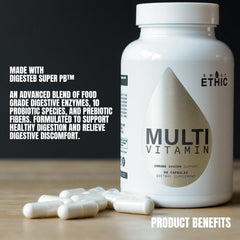 Sweat Ethic Multi-Vitamin daily-use setup shows easy integration into your routine.