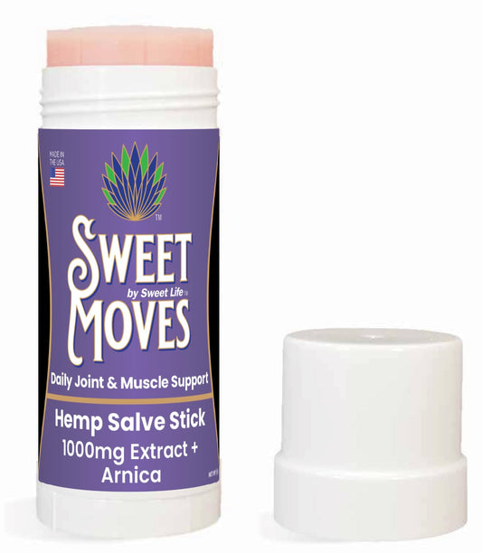 Sweet Life Sweet Moves twist-up applicator for easy, mess-free topical use.