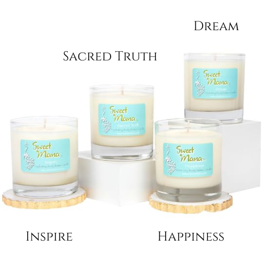 Sweet Mana Dream Lotion Candle hand poured USA – small-batch craftsmanship you can feel.