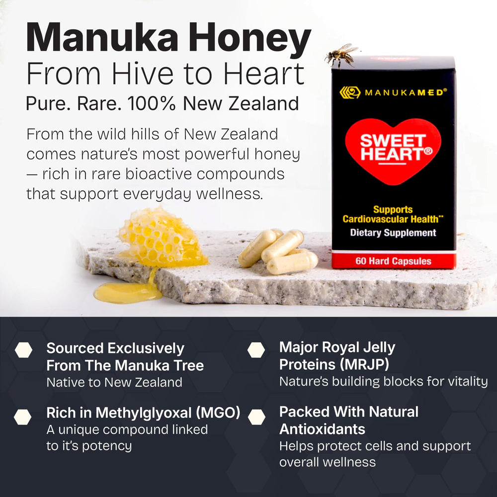 SweetHeart main ingredient close-up highlighting natural antioxidant support