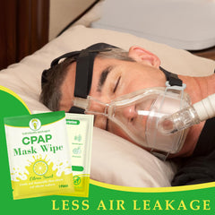 Non-woven fabric wipes gentle on CPAP gear