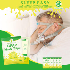 Travel-friendly Swiffen CPAP wipes pack