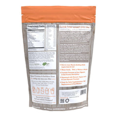 Swiig Premium Daily Whey Protein Matrix Strawberry scoop close-up highlights texture and mixability.