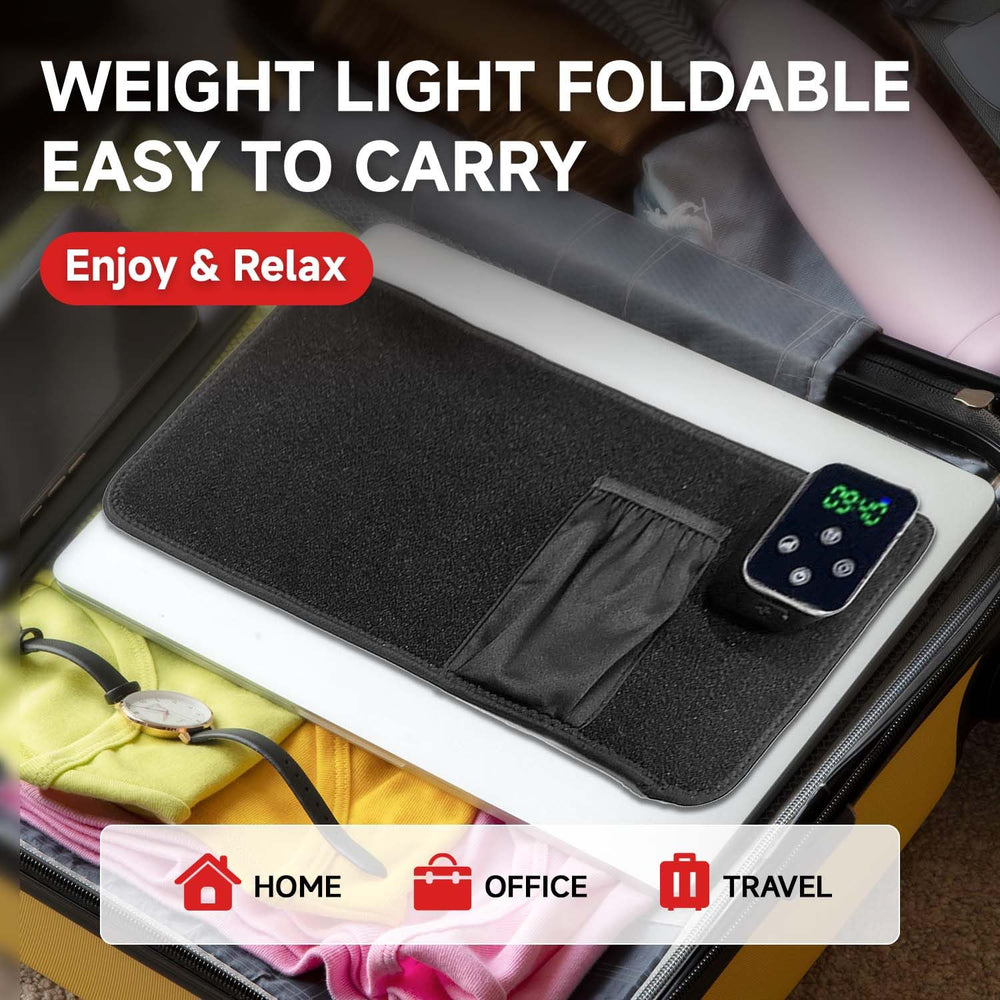 Swirise red light therapy belt compact design for easy storage.