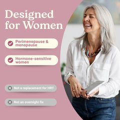 Daily-use scene with Swiss Activa+ Labs Total Menopause suggesting routine intake
