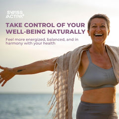 Swiss Activa+ lifestyle scene with healthy meals for metabolic wellness.