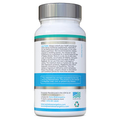 Swiss BioEnergetics Magtein capsules being poured for easy daily use