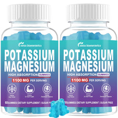 Swiss Bioenergetics potassium citrate gummies bottle front for daily electrolyte support