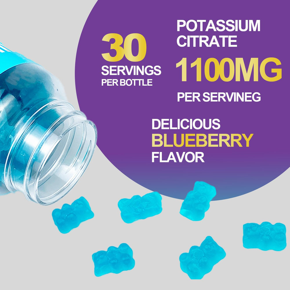 Swiss Bioenergetics potassium citrate gummies portion ready for dosing