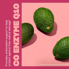 Swisse CoQ10 180-softgel pack emphasizes long-term energy support.