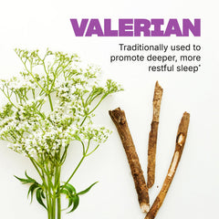 Swisse Sleep Valerian Capsules dispensing scene illustrates easy nightly use