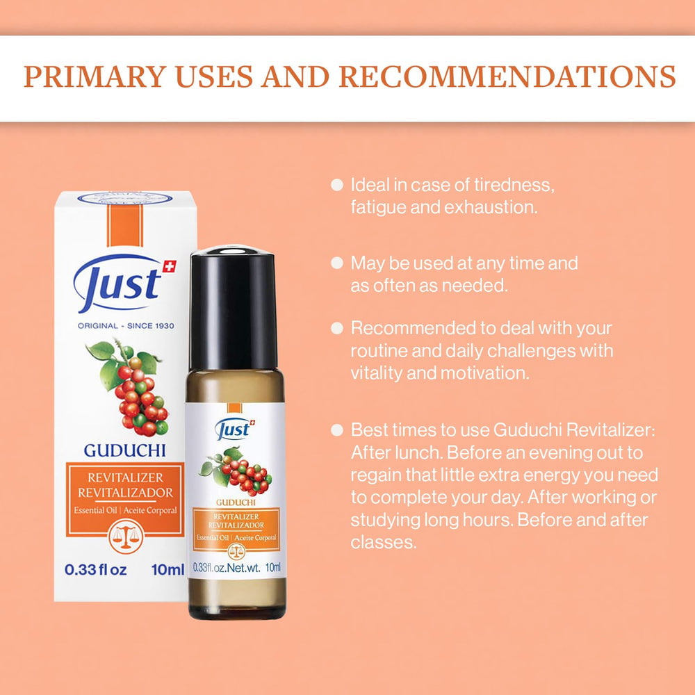 Guduchi Revitalizer aroma blend with Lavender, Camphor, Lime and Rosemary for a fresh scent