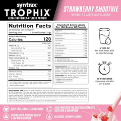 Syntrax Trophix powder scoop with ready-to-use serving size