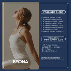 SYONA PROBYO dandelion extract pack highlights herbal botanicals.