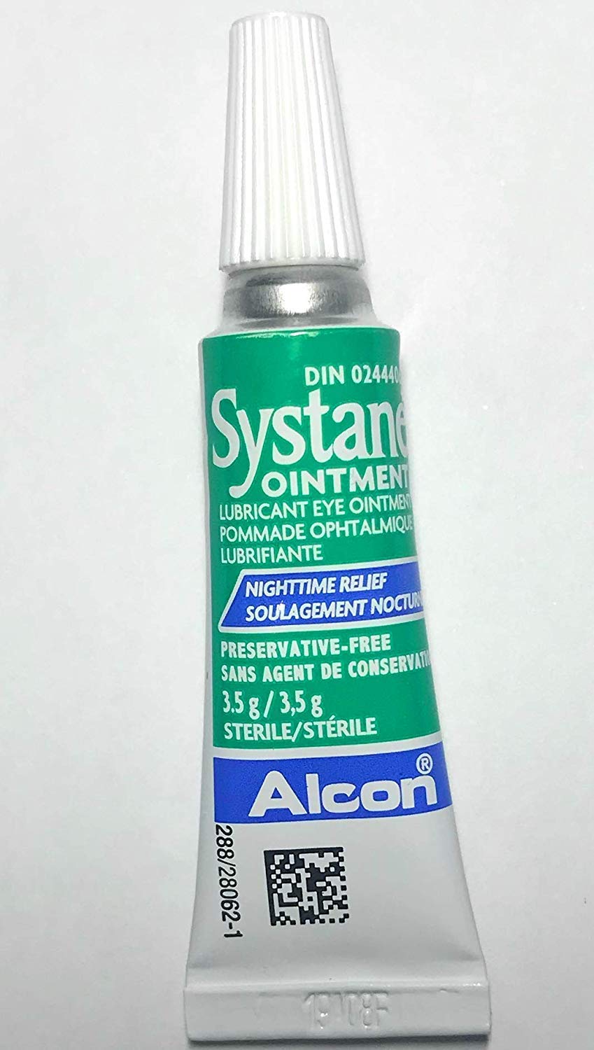 Box label highlights overnight protection and packaging variation.