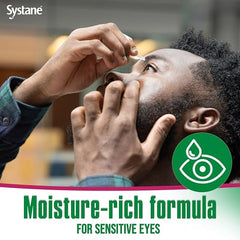 Systane Ultra 60‑count pack displayed for long-lasting supply