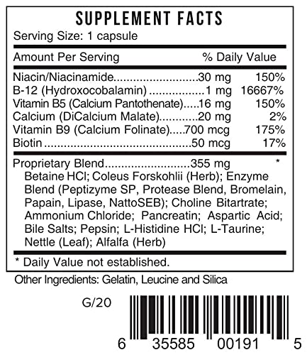 Systemic Formulas DB12 Digest tablets close-up highlighting intake and daily use