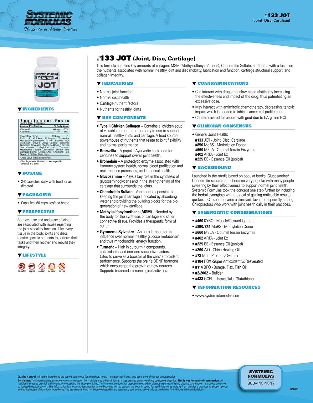 Systemic Formulas JOT capsules close-up for easy daily intake.