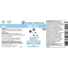 Ingredient blend photo emphasizing L-5-MTHF folate and B vitamins.
