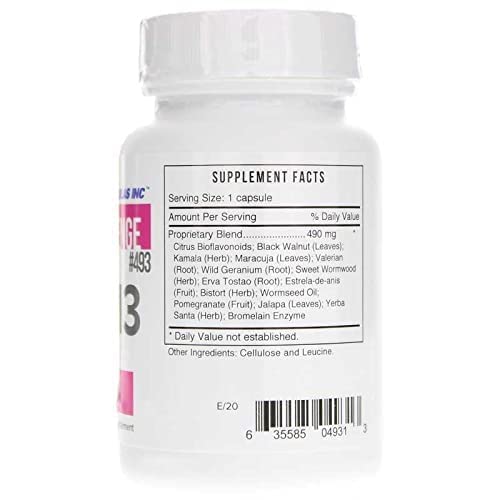 Systemic Formulas VRM3 bottle pour demonstrates convenient daily dosing.