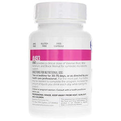 Systemic Formulas VRM3 ingredient label highlights valerian, wild geranium, and black walnut.