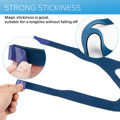 SyunsXoon CPAP headgear adjustable Velcro for personalized fit and night-long stability.