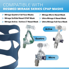 SyunsXoon headgear easy install and detach for quick cleaning and replacement.