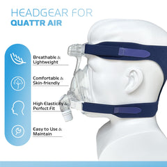 SyunsXoon Quattro Air full-face mask attachment maintains reliable seal and comfort.