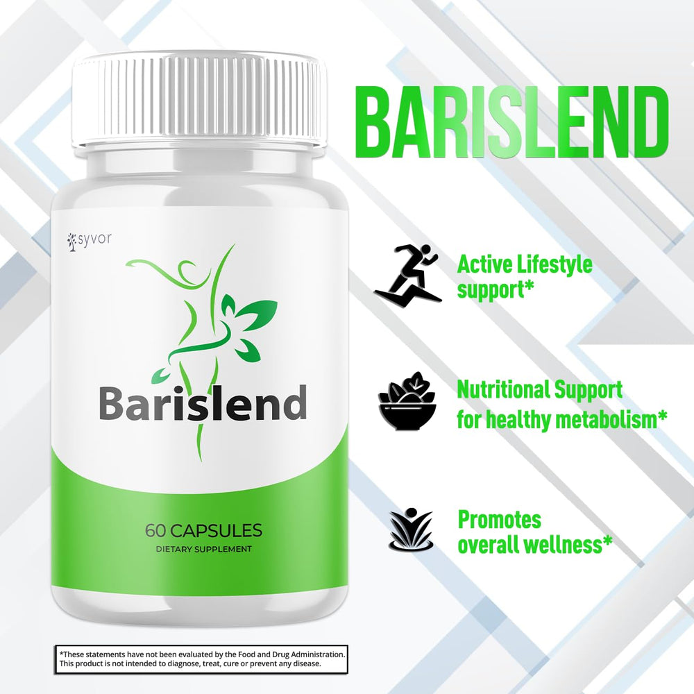Syvor Barislend bottle shows 30 servings for a month of use