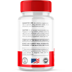 Syvor ForgeLabs Blood Stabilizer jar with capsules illustrating long shelf life.