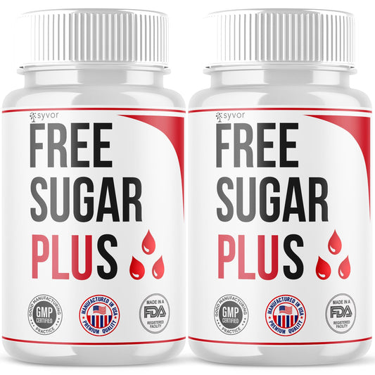 Syvor Free Sugar Plus bottle pour for a smooth daily routine.