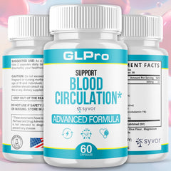Syvor GLPro Blood capsules three-pack image showing value and convenience