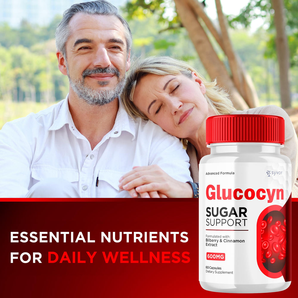 Syvor Glucocyn label detail highlighting all-natural formula