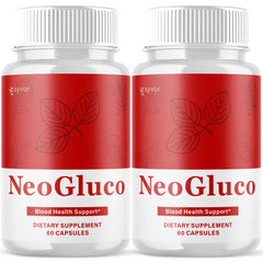Syvor NeoGluco 2-pack display promoting daily glycogen support