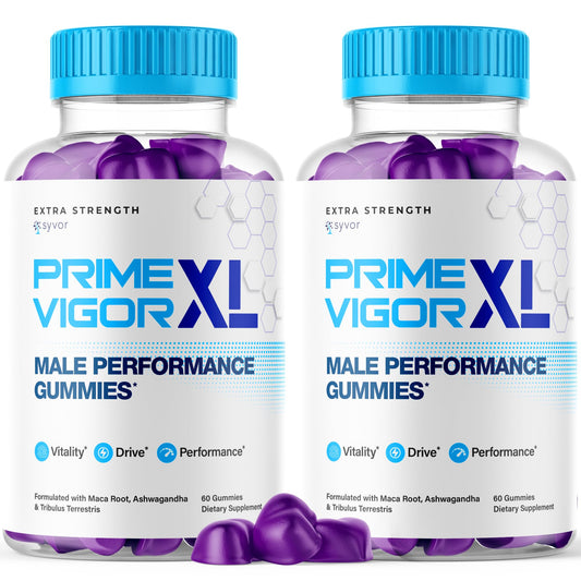 Syvor Prime Vigor XL bottle front in a two-pack display.