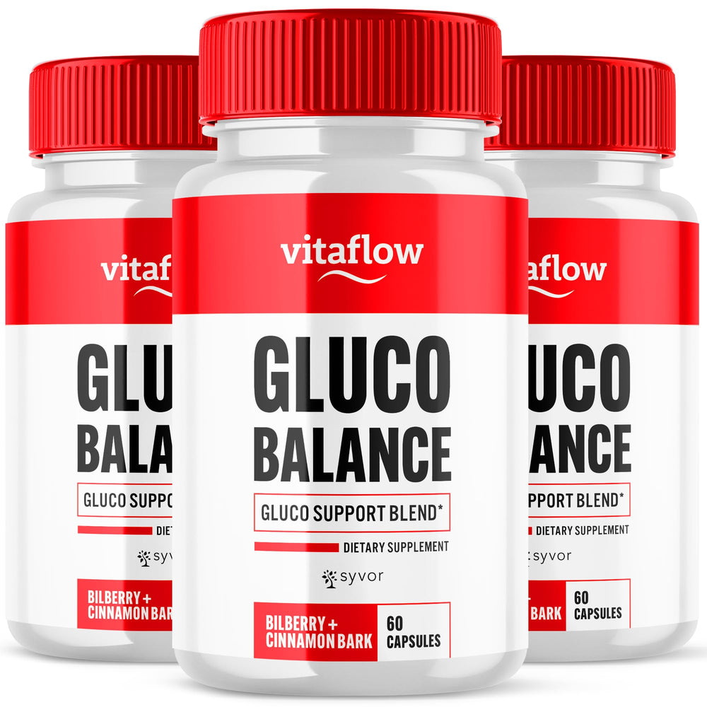 Syvor Vitaflow Balance bottle front highlights natural ingredients for daily wellness.