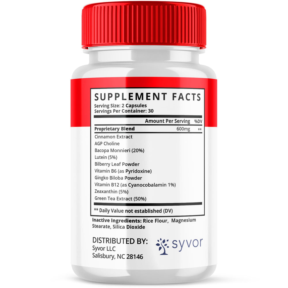 Syvor Vitaflow Balance bottle with label readability and clear ingredient list.