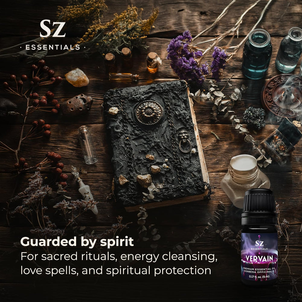 Sz Essentials Vervain Oil love spell use in mojo bag.