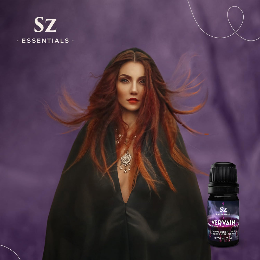 Sz Essentials Vervain Oil protection warding during spellwork and rituals.