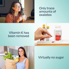Szio+ Utiva Cranberry PACs packaging box with branding and dosage details