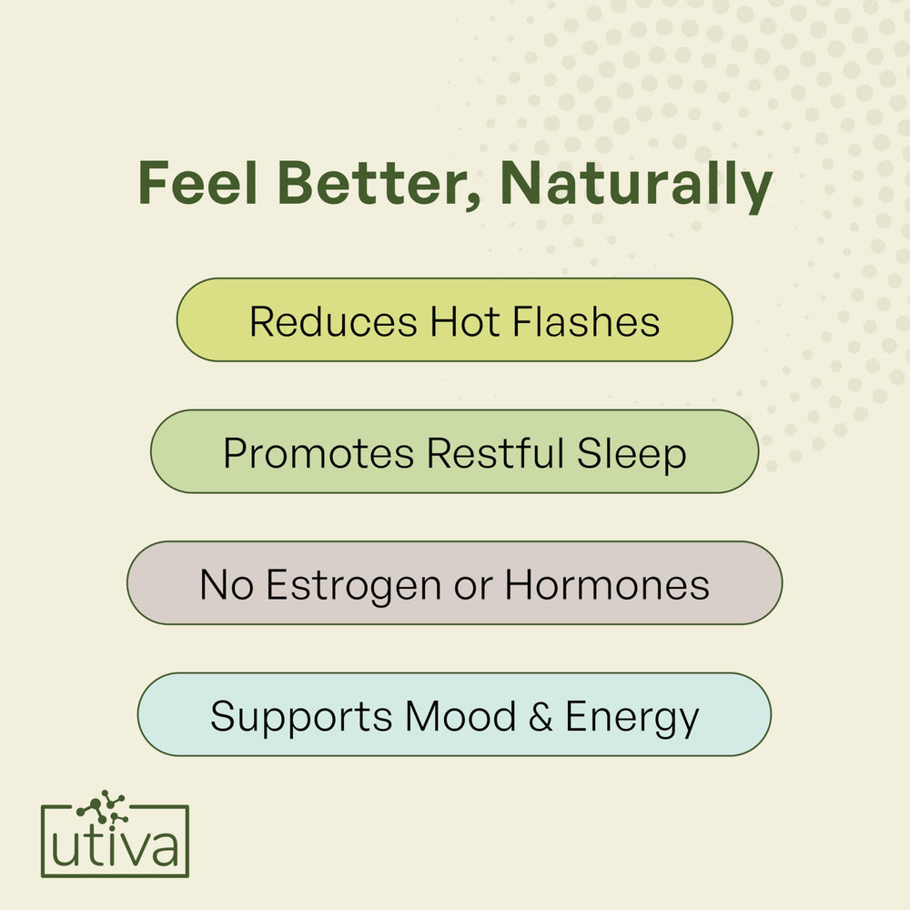 Szio+ UTIVA Menopause Relief key ingredient Phlomis Umbrosa closeup.