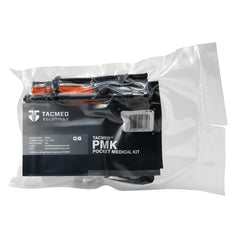 TacMed Solutions Pocket Medical Kit front view showing compact size for quick access