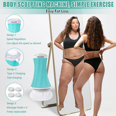 Taefoqun cellulite massager on legs area for smoother skin and cellulite targeting