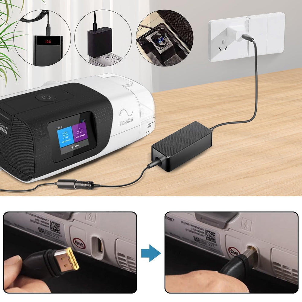 TAIFU packaging includes power cord and USB-C cable for quick setup