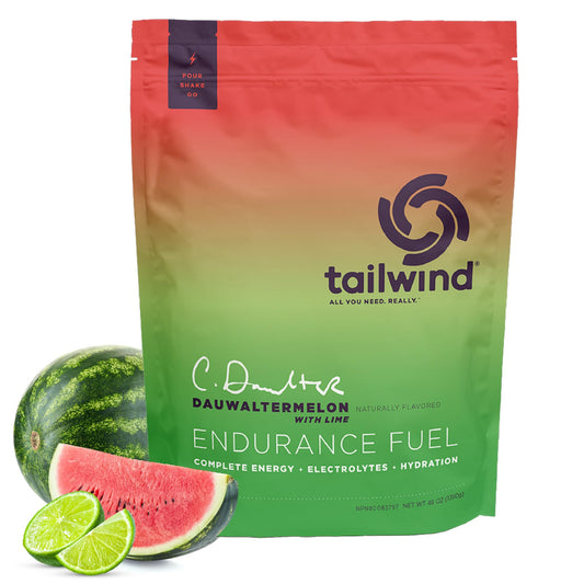 Tailwind Endurance Fuel bottle pour shows quick hydration for long workouts.