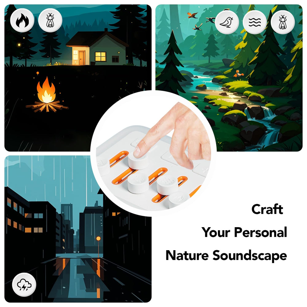 TAKOO 12-color night light displaying a soft, adjustable ambient glow.