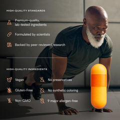 Tally Health Amplify measuring spoon with capsules for daily routine