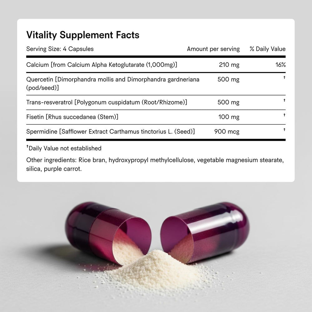 Morning routine scene illustrating simple daily supplement use for ongoing vitality.