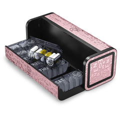 Talvolc M 7-day AM/PM organizer with travel-ready design